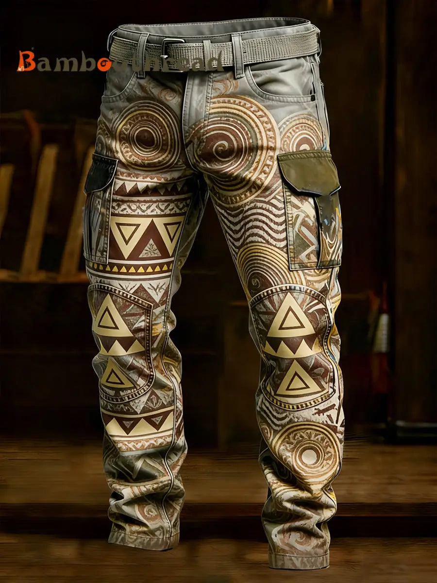 Men’s Retro Business Style Casual Work Trousers A / S