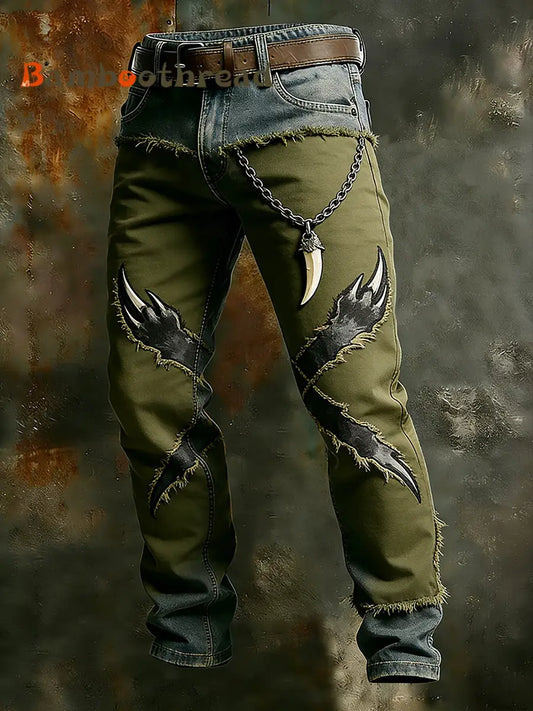 Men’s Retro Business Style Casual Work Trousers A / S