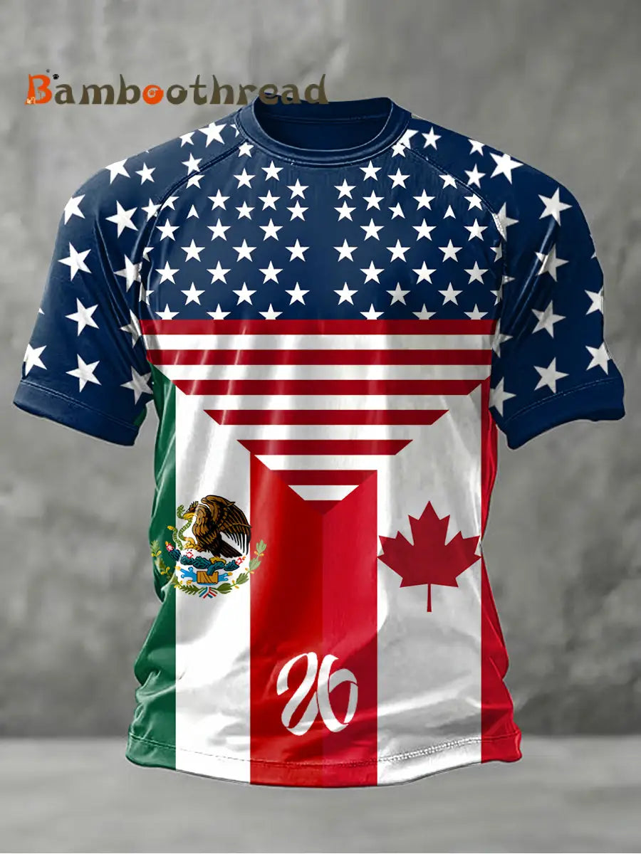 Men’s Soccer T-Shirt As picture / S