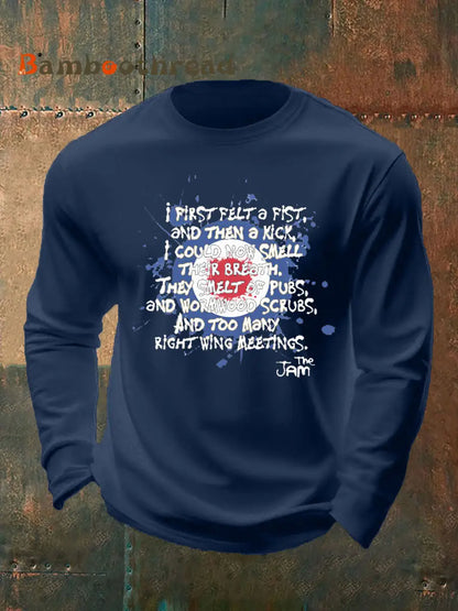 Men’s The Jam long sleeve T-shirt Navy Blue / S