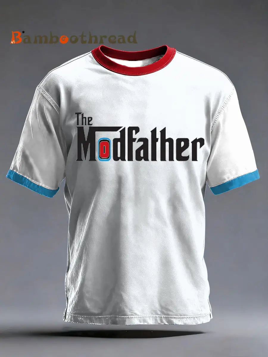 Men’s The Modfather short sleeves t-shirt White / S
