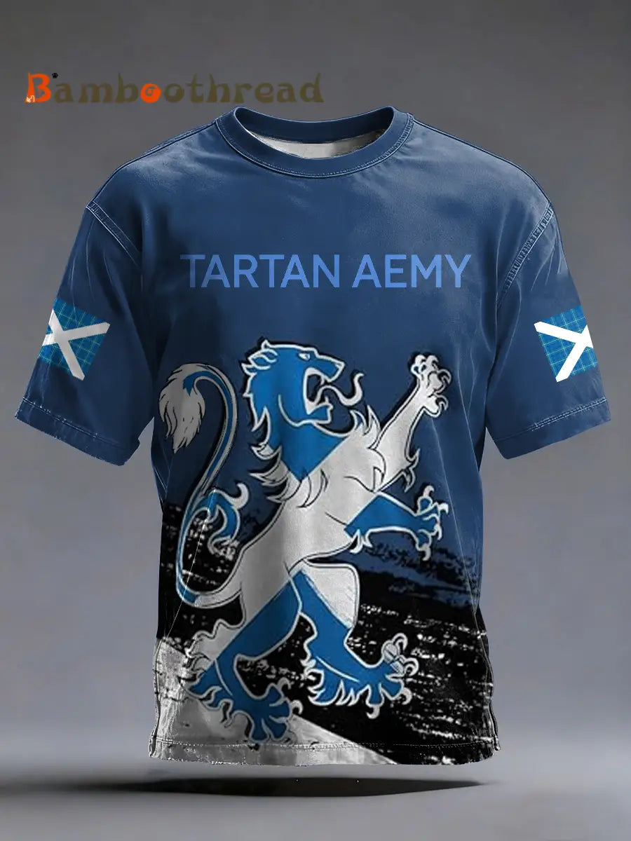 Men’s UK Football Lover Scotland short sleeves t-shirt As picture / S