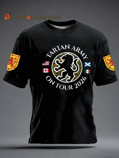 Men’s UK Football Lover Scotland short sleeves t-shirt Blue / S