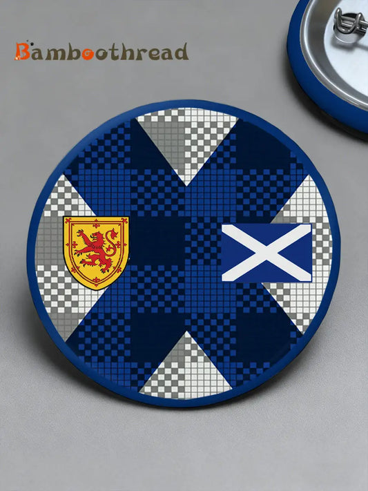 Scotland We’ll Be Coming 2026 Football Lover Printed Pins Gray / ONE