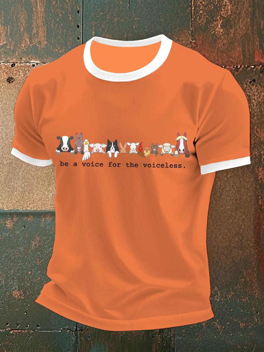 Men's Voice for the Voiceless T-shirt