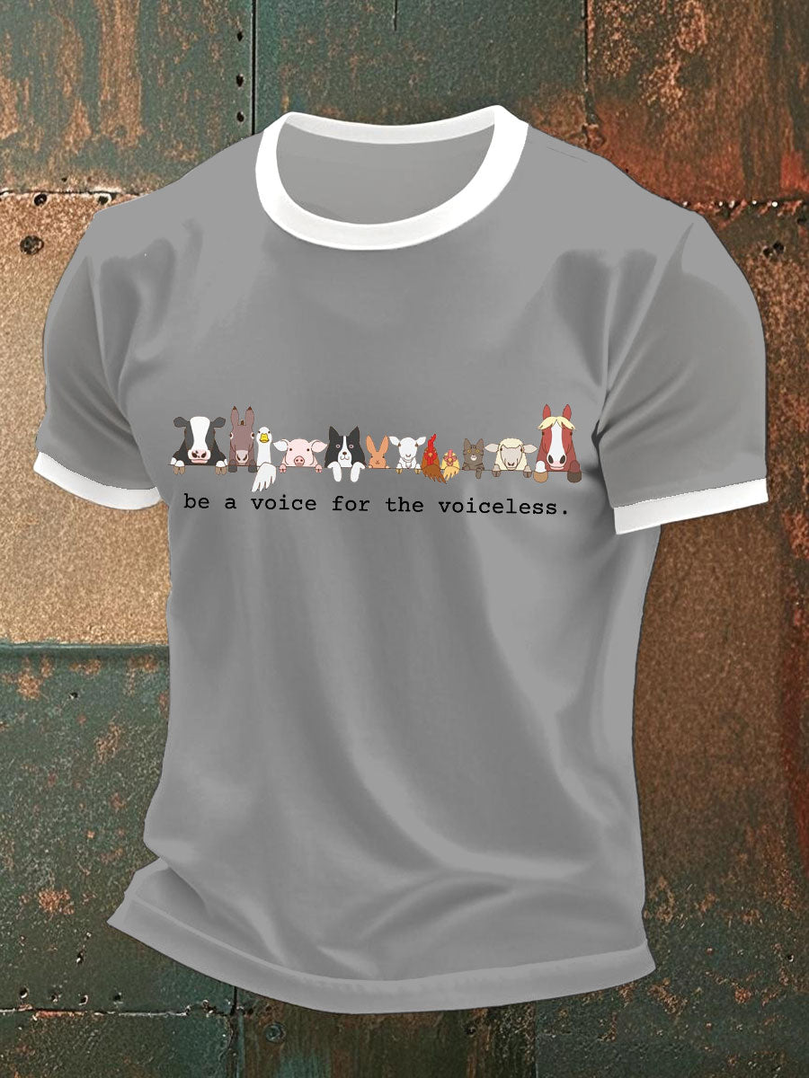 Men's Voice for the Voiceless T-shirt