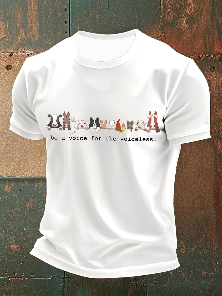 Men's Voice for the Voiceless T-shirt