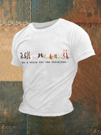 Men's Voice for the Voiceless T-shirt