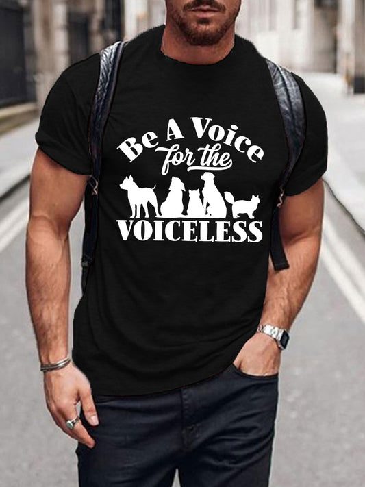 Men's Voice for the Voiceless T-shirt