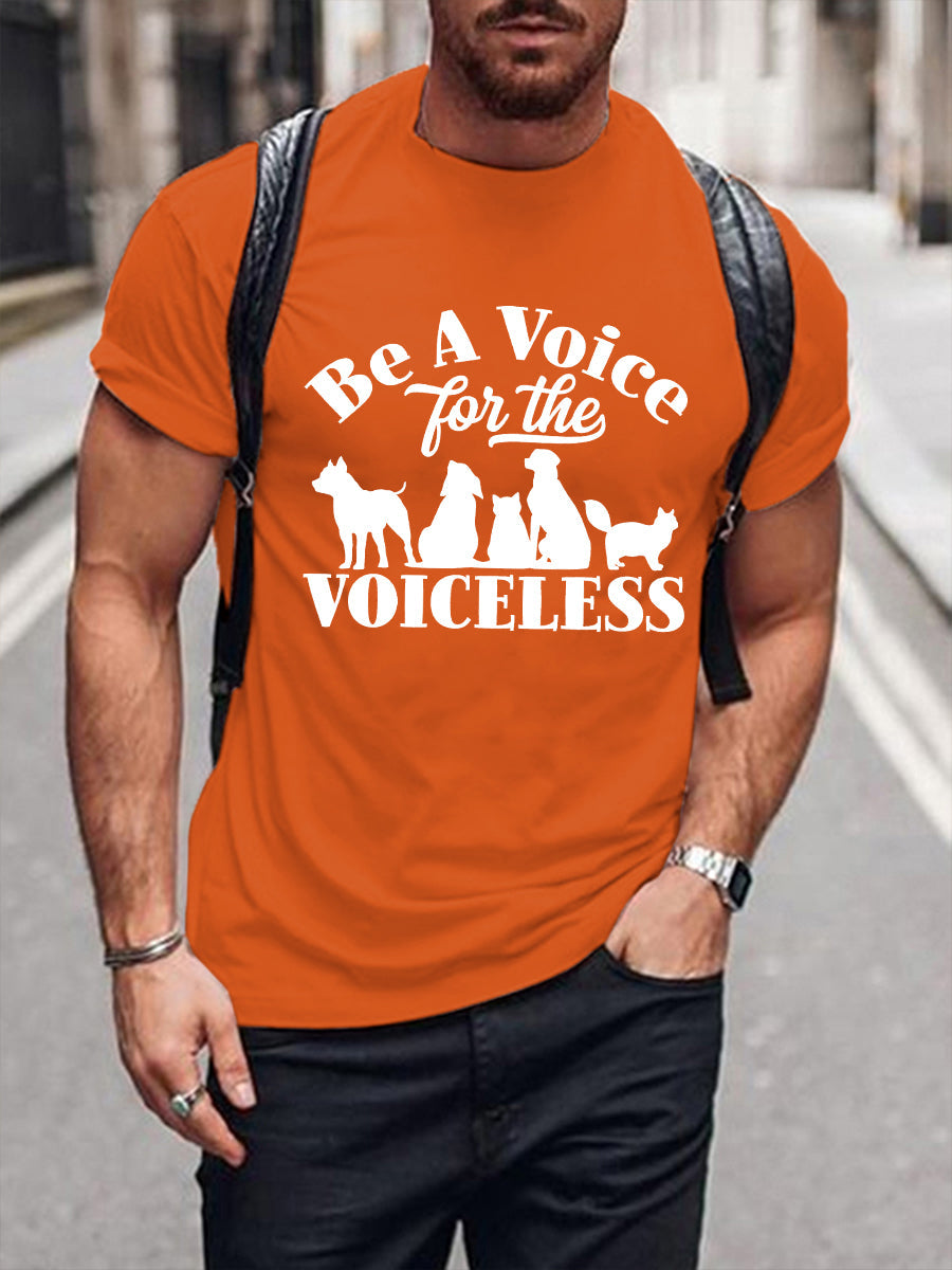 Men's Voice for the Voiceless T-shirt