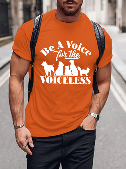 Men's Voice for the Voiceless T-shirt