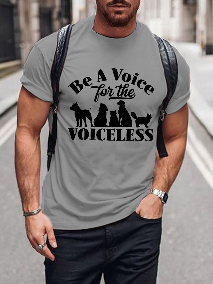 Men's Voice for the Voiceless T-shirt