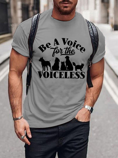 Men's Voice for the Voiceless T-shirt