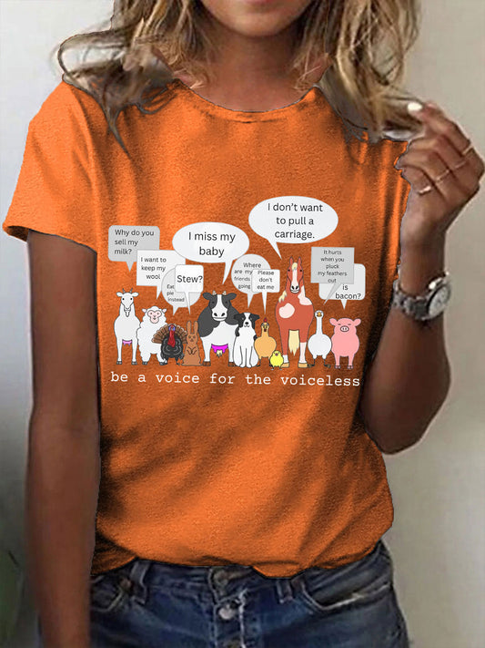 Women's Animal Friendly T-shirt