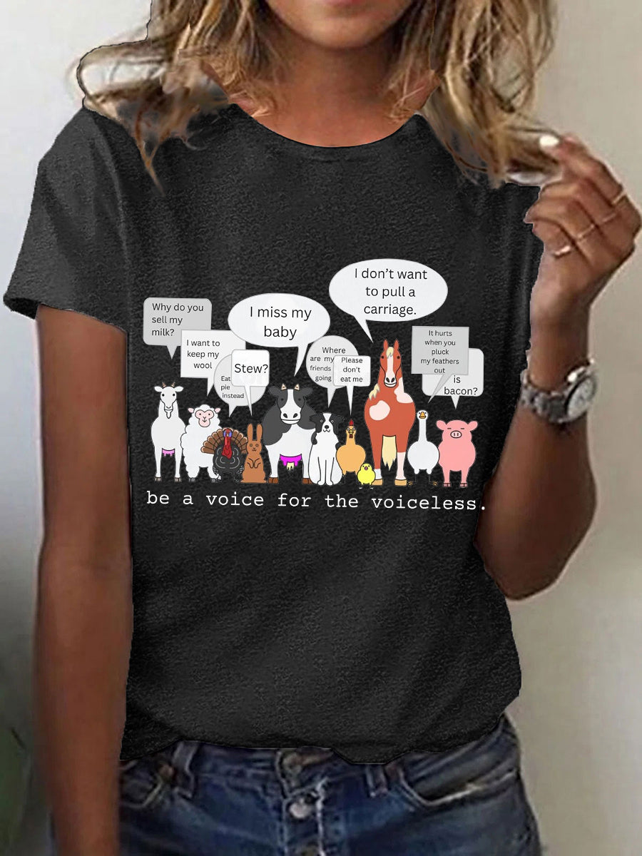 Women's Animal Friendly T-shirt