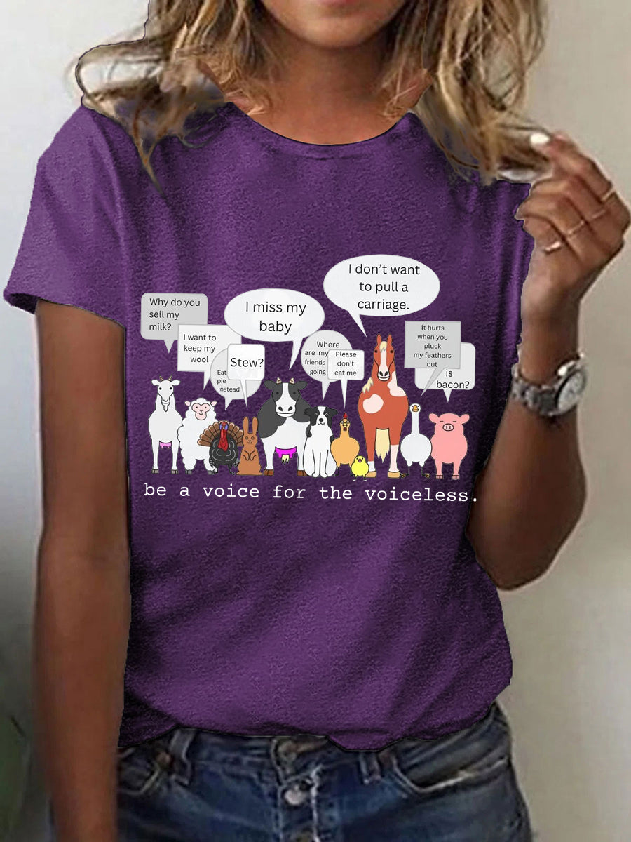 Women's Animal Friendly T-shirt