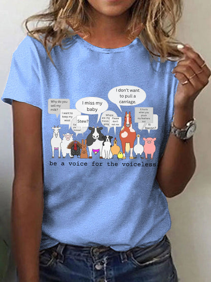 Women's Animal Friendly T-shirt