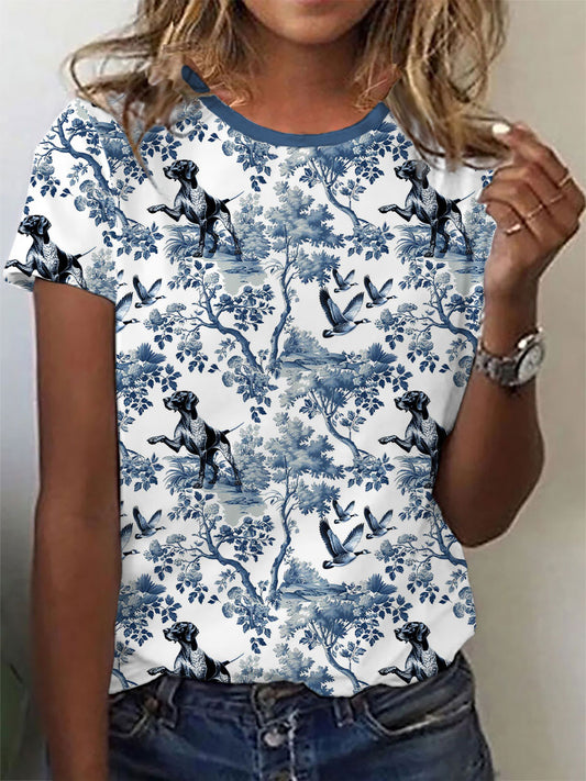 Women's German Shorthair Indicator Dog T-shirts
