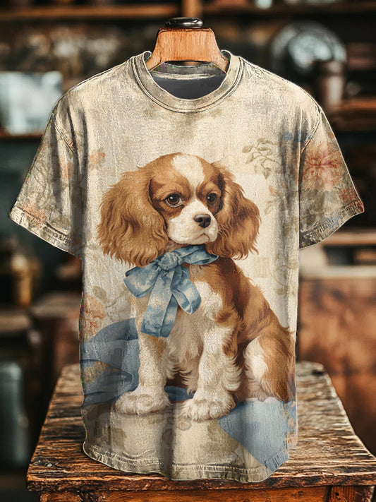 Unisex Cavalier King Charles Beagle vintage t-shirts