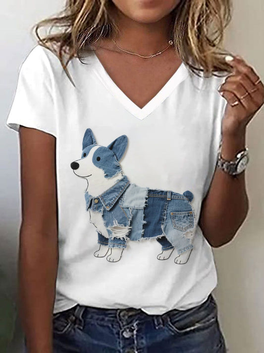 Women's short-sleeved T-shirt