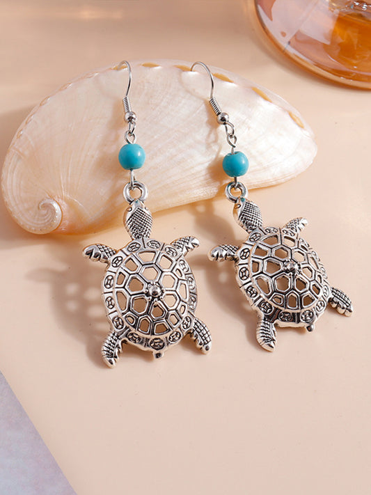 Women's Cut-out Turtle Earrings