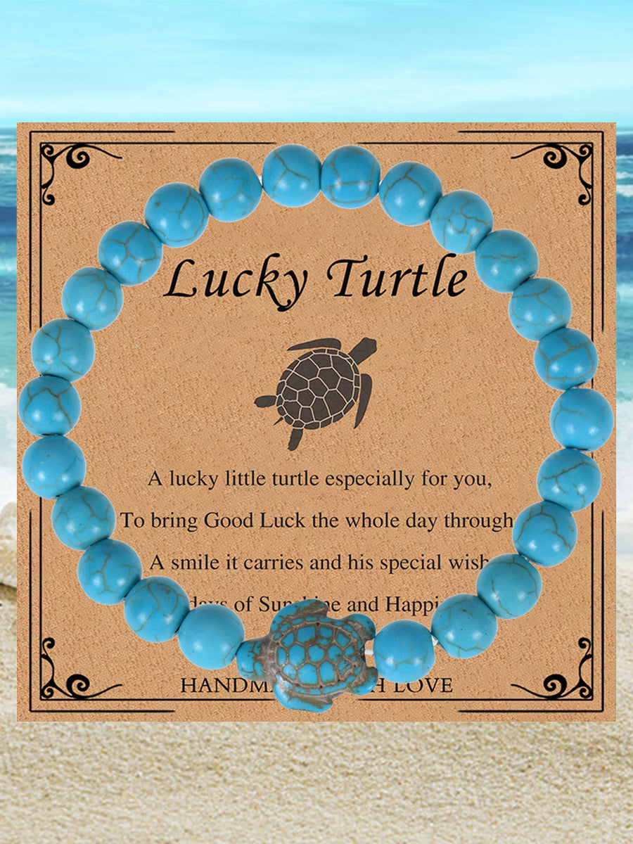 Women's Turquoise Sea Turtle Bracelet