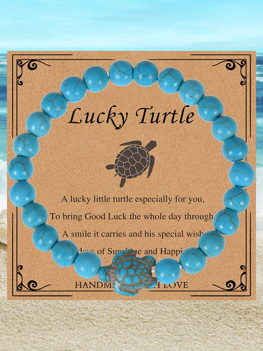 Women's Turquoise Sea Turtle Bracelet