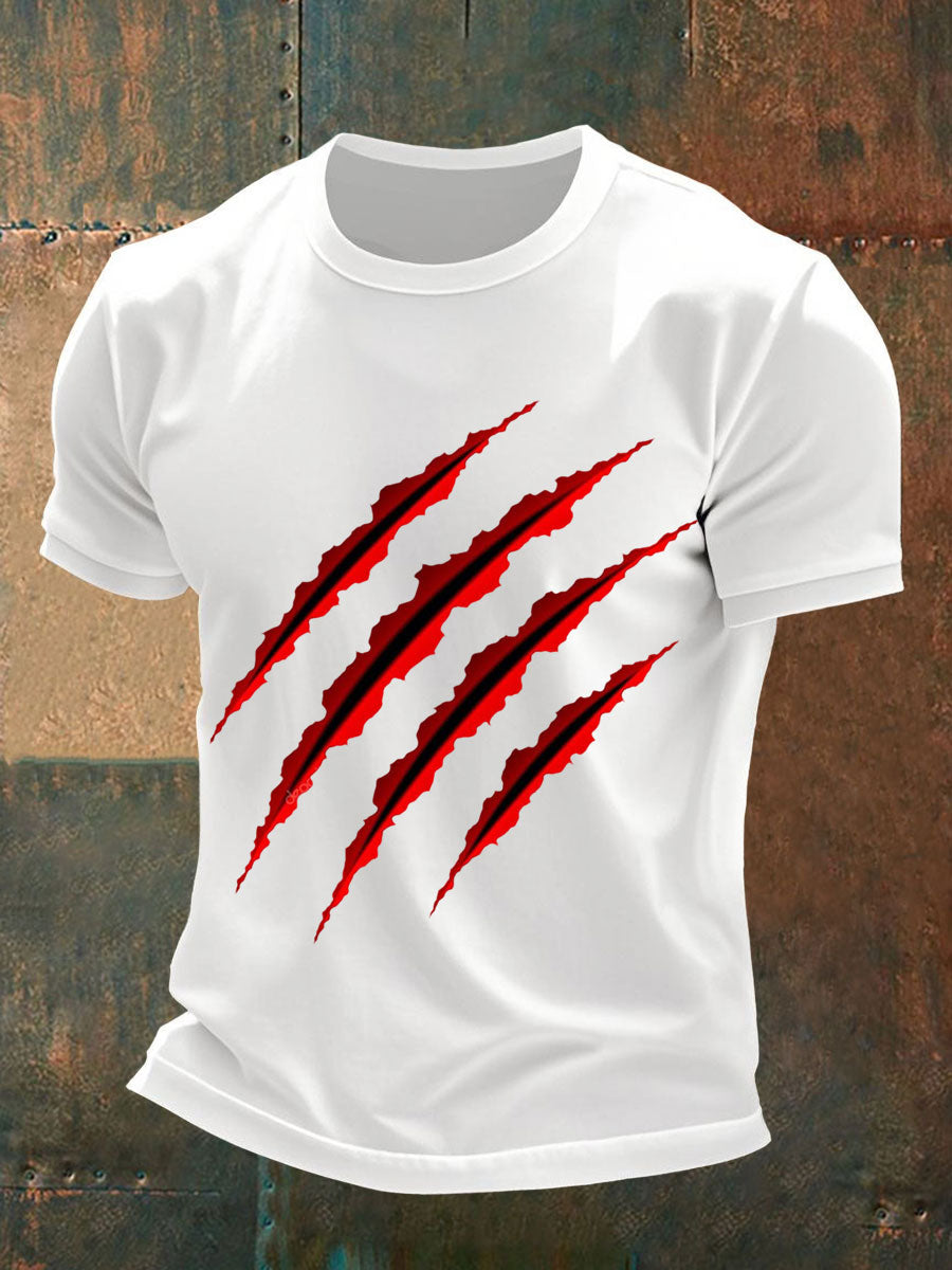 Men's wolf scratch t-shirts