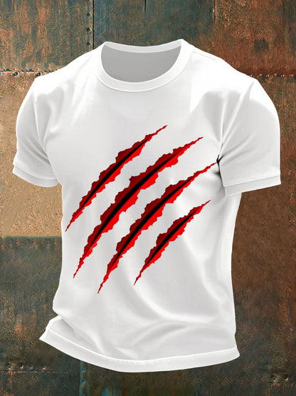 Men's wolf scratch t-shirts