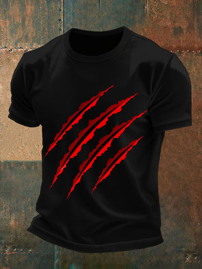 Men's wolf scratch t-shirts