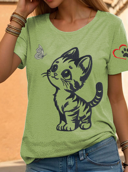 Women's cat lovers t-shirts