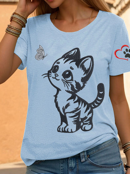 Women's cat lovers t-shirts