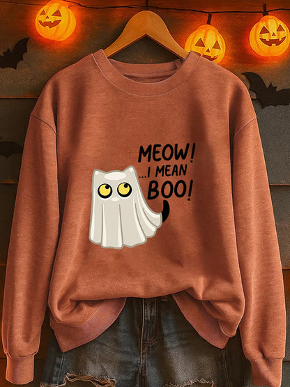 Women's Funny Cat Sweatshirt