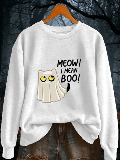 Women's Funny Cat Sweatshirt