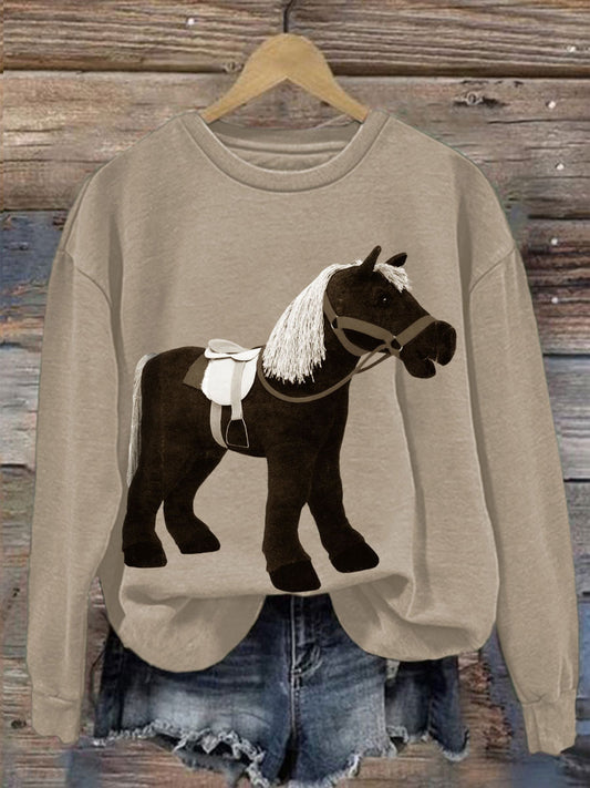 Women's horse sweatshirts