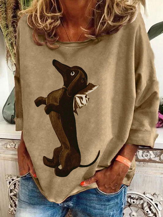 Women's dachshund T-shirts