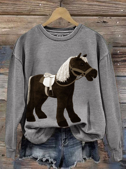 Women's horse sweatshirts
