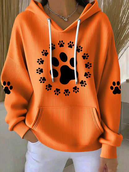 Women's Cute Dog Paws Hoodie