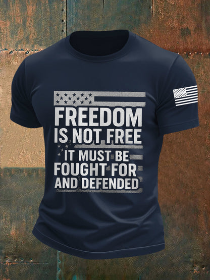 Men's Freedom Is Not Free R.I.P Charlie Kirk Tee