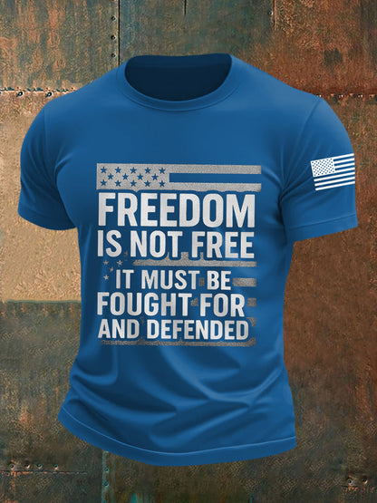 Men's Freedom Is Not Free R.I.P Charlie Kirk Tee