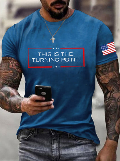 Men's Freedom Is Not Free R.I.P Charlie Kirk Short Sleeve T-shirt
