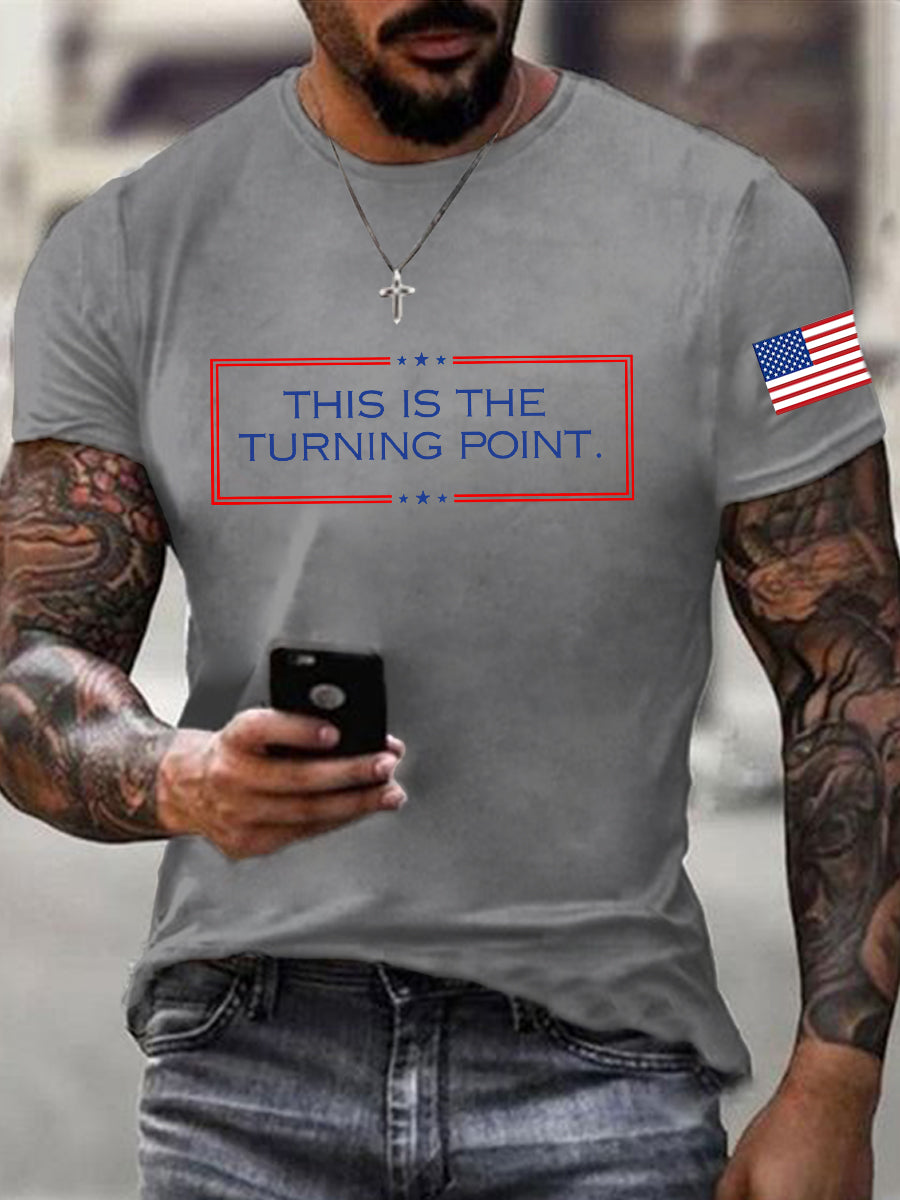 Men's Freedom Is Not Free R.I.P Charlie Kirk Short Sleeve T-shirt