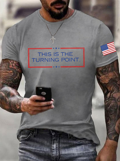 Men's Freedom Is Not Free R.I.P Charlie Kirk Short Sleeve T-shirt