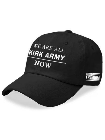 Unisex We Are All Charlie Kirk Army Now! R.I.P Charlie Kirk Hat