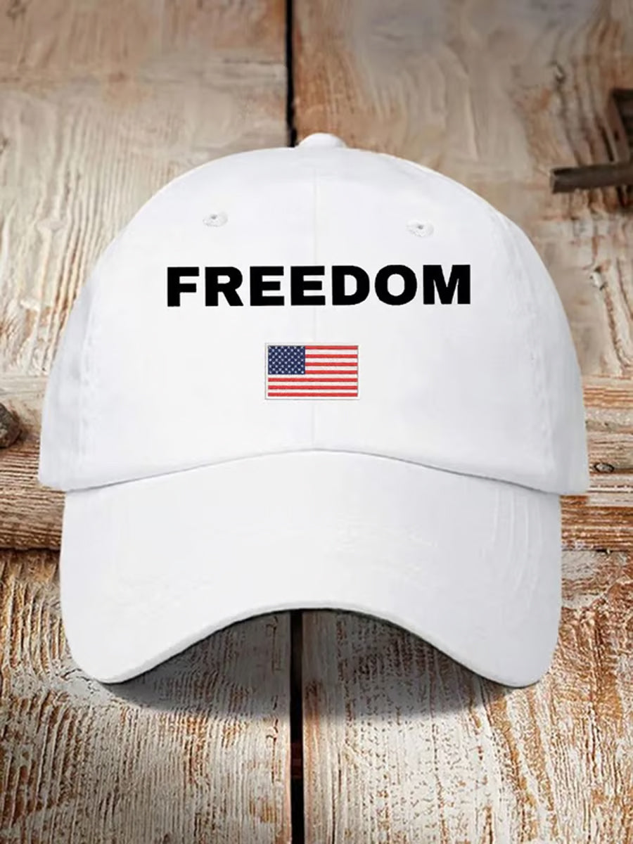 Unisex Turning Point USA Trump Charlie Kirk Commemorative Print Slouch Hat