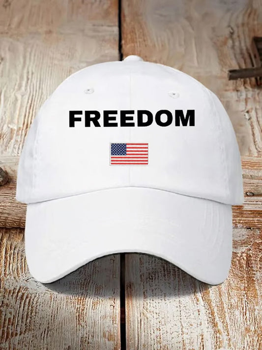 Unisex Turning Point USA Trump Charlie Kirk Commemorative Print Slouch Hat