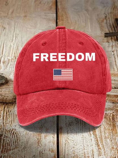 Unisex Turning Point USA Trump Charlie Kirk Commemorative Print Slouch Hat