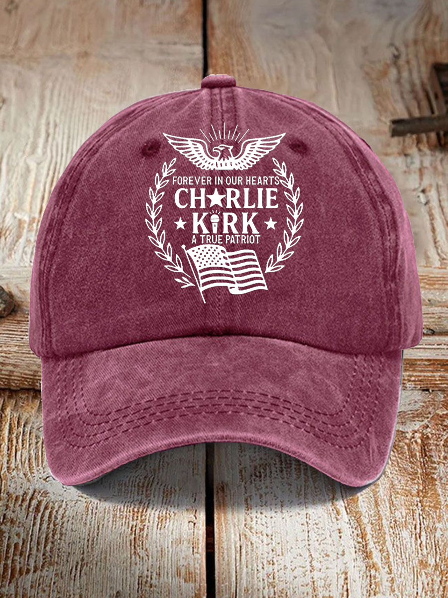 Unisex R.I.P Charlie Kirk  Print  Hat