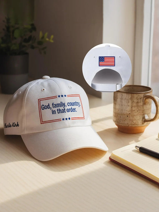 God Family Country In That Order Hat