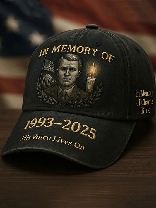 In memory of his voice lives on hats